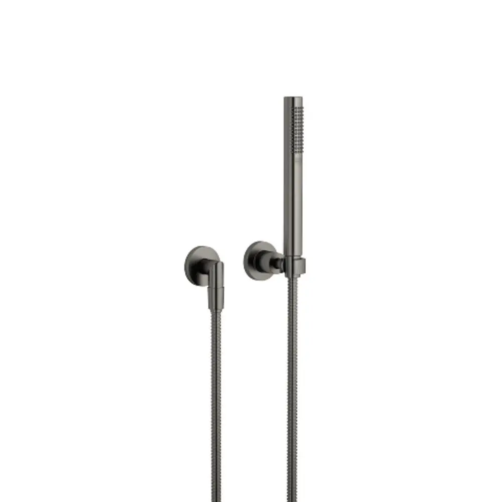 Dornbracht-TARA.-Schlauchbrausegarnitur-Ausladung 90mm-Dark Platinum gebürstet, 27802892-99 Galeriebild 1